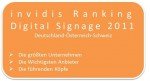 invidis ranking Digital Signage 2011 Das invidis Ranking sorgt für Transparenz in der Branche