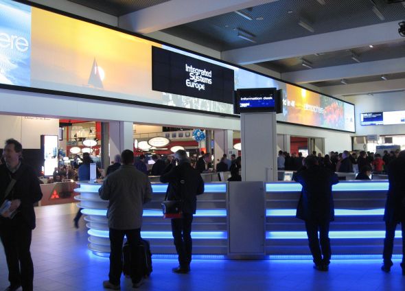 During ISE 2012, at-show rebooking for 2013 resulted in 28,300 net square metres of floor space being reserved by existing ISE exhibitors