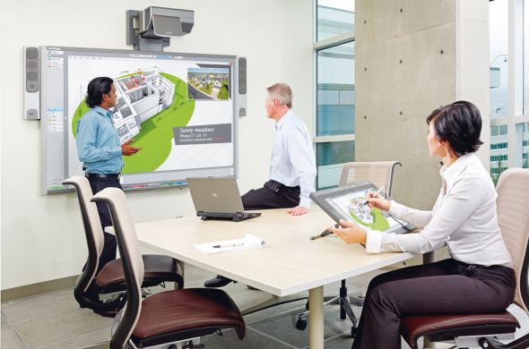 Künftig wird Lync 2010 unterstützt - SMART Technologies 885ix Interactive Whiteboard