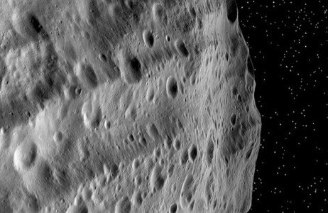 Vesta, bloß ein Ateroid - oder doch ein Mond? (Foto:DLR) Vesta, bloß ein Ateroid - oder doch ein Mond? (Foto:DLR)