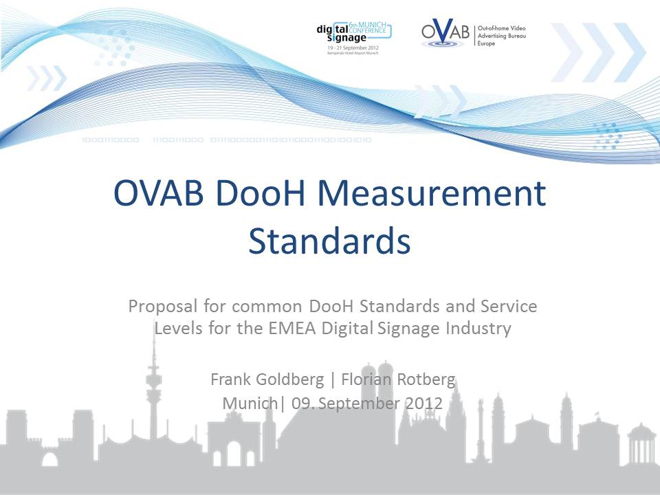 OVAB DooH Measurement Standards