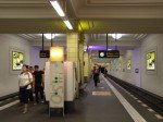 Am U-Bahnhof Friedrichstraße ist die Soundwall zumersten Mal zu hören (Foto: Wall AG)