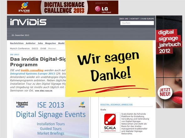 Vielen Dank an alle Besucher