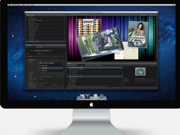 Mit der Software soll jeder Multitouch-Inhalte erstellen können