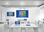Das Klassenzimmer der Zukunft in einer NEC-Simulation (Foto: NEC)