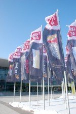 Flagge zeigen: In der Messe Stuttgart findet schon bisher die wetec statt - die Fachmesse für Werbetechnik, Digitaldruck und Lichtwerbung (Foto: WNP Verlag)