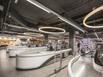 Kassenzonen des neuen Supermarkts (Foto: Zumtobel)