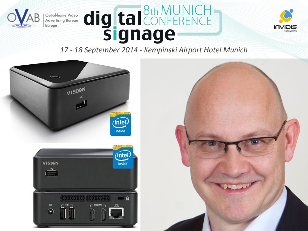 Erstmals Gold-Aussteller auf der OVAB <b>Digital Signage</b> Conference Munich: <b>...</b> - Digital-Signage-Conference-Munich-2014-Maverick