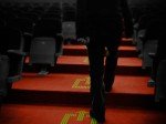 Luminous Carpets - Einstzszenario Notausgangs-Anzeige in einem Kino (Foto: Philips/ Desso)