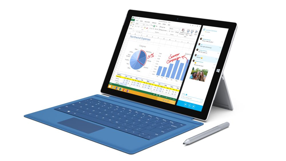 Microsoftwird für den Surface Pro 3 ausgezeichnet (Foto: Microsoft)