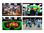 So entstand die Oakley Video Wall für die SIA 2015 in Denver (Fotos: Moment Factory; Montage: invidis)