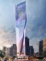 Hoch hinaus mit LED: Innovation Tower (Rendering: SHoP Architects)