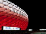 Neues Licht, neues Spiel - neue LED Fasade der Allianz Arena (Foto: Philips)