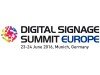 Digital Signage Summit Europe 2016