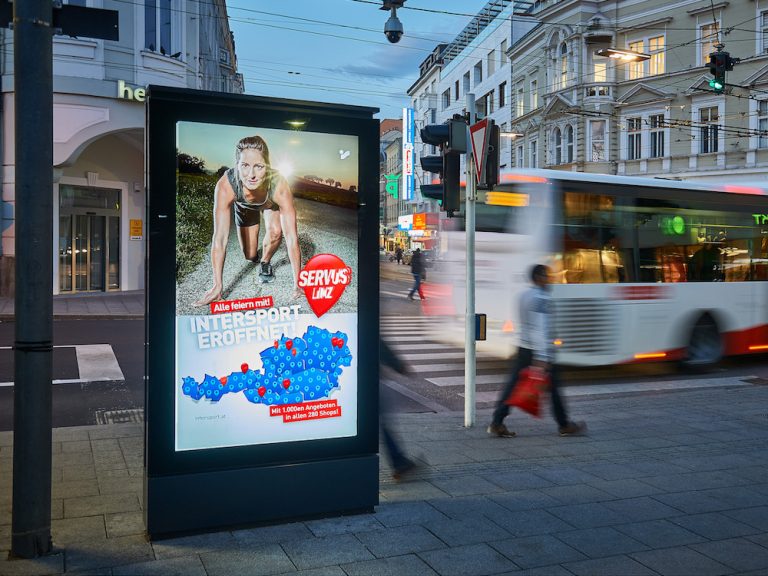 Dooh Sterreich Gewista Baut Dooh Aus Linz Erh Lt Screens Invidis