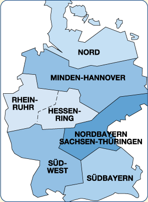 Die 7 Edeka-Regionalgesellschaften – invidis