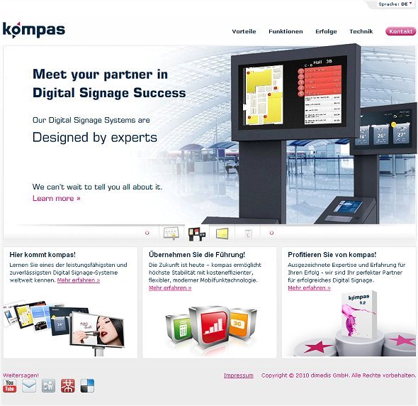 kompas-Website