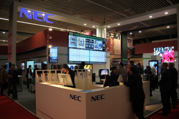 ISE 2011: NEC präsentierte sich auf vergrößerter Fläche