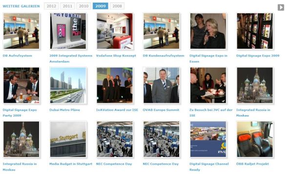 Die neue, übersichtliche Bildergalerie auf invidis.de