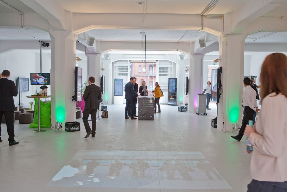 Eröffnung des komma,tec Digital Signage Innovation Center