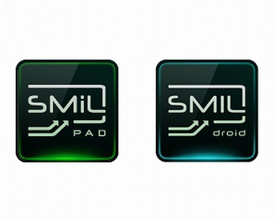 Mit den Apps SMILdroid und SMiLPAD geht man nun als Erster auf den Markt (Grafik: LA-AG)