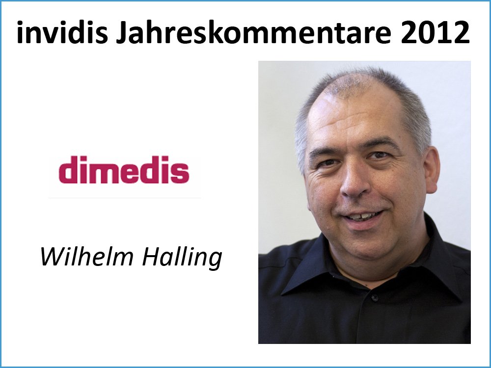 Wilhelm Halling, Geschäftsführer, dimedis GmbH