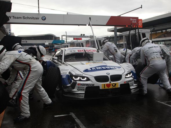Am ersten Mai-Wochenende beginnt die DTM-Saison - Training auf dem Hockenheim im April 2013 (Foto: BMW AG)