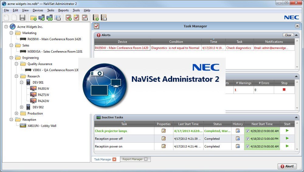 NEC Naviset Monitoring Solution