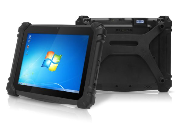 Das neue rugged Tablet verfügt über einen 9,7“ Touchscreen (Foto: CONCEPT International)