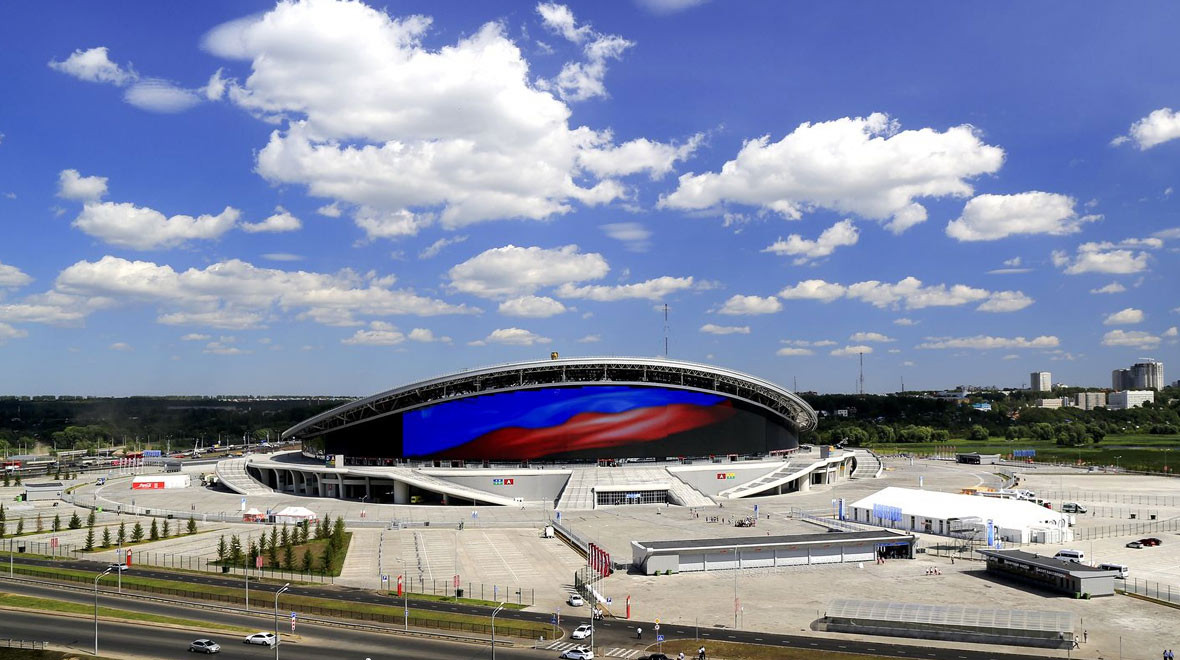 LED an Kazan Arena (Foto: Unilumin)