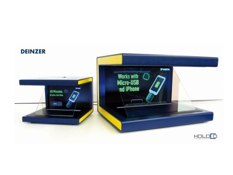 Varta Display Unit Holographisches Display: Deinzer überzeugt Varta und Babor mit seinem ...