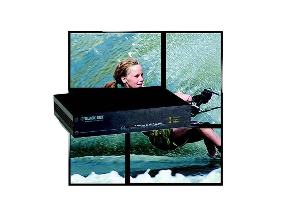 Videoplex 4 Video Wall Controller (Foto: Black Box)