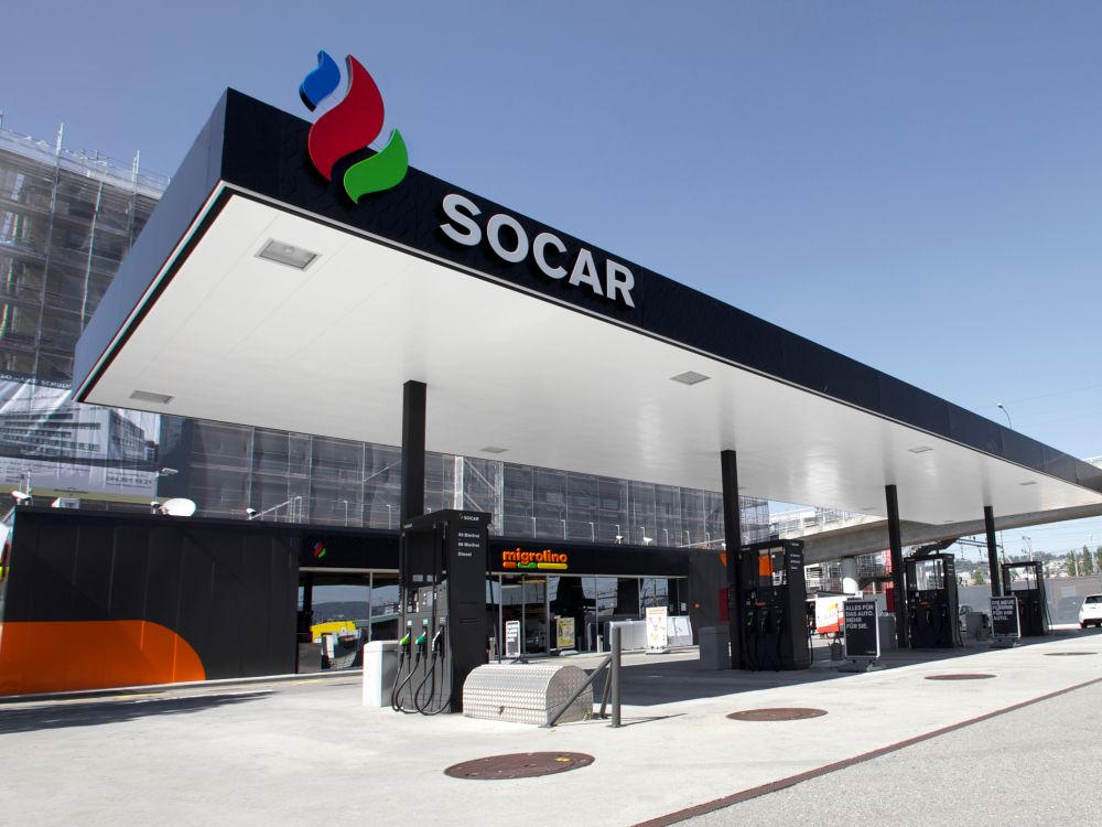 SOCAR-Tankstelle in der Schweiz (Foto: SOCAR)