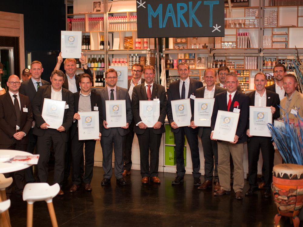 Die Gewinner der invidis Digital Signage Awards 2014 (Bild: Anna Olivia Weimer)