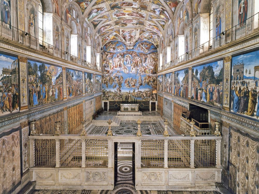 Sixtinische Kapelle Michelangelo In LED Und Bald Via Augmented Sixtinische Kapelle Michelangelo In LED Und Bald Via Augmented