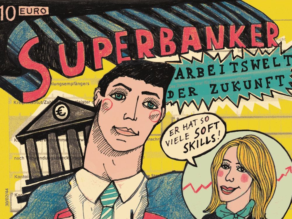 Zukunft im Banking: Super Technologie und Superbanker sind gefragt (Foto: AGV Banken)