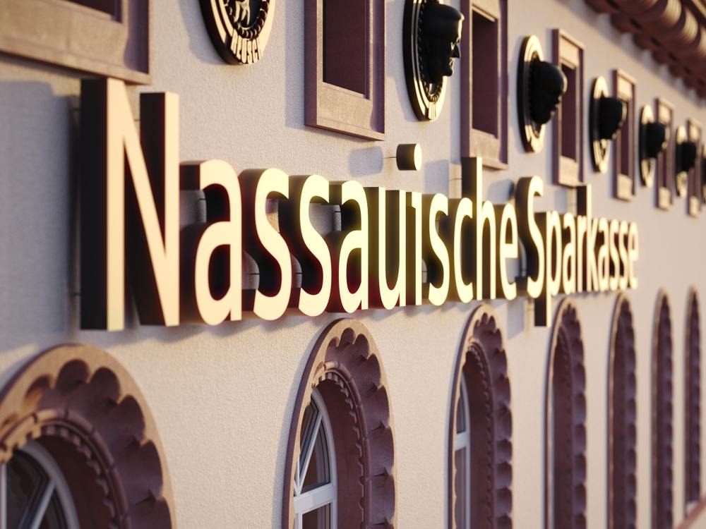 Nassauische Sparkasse - Stammhaus der Bank (Foto: Naspa)