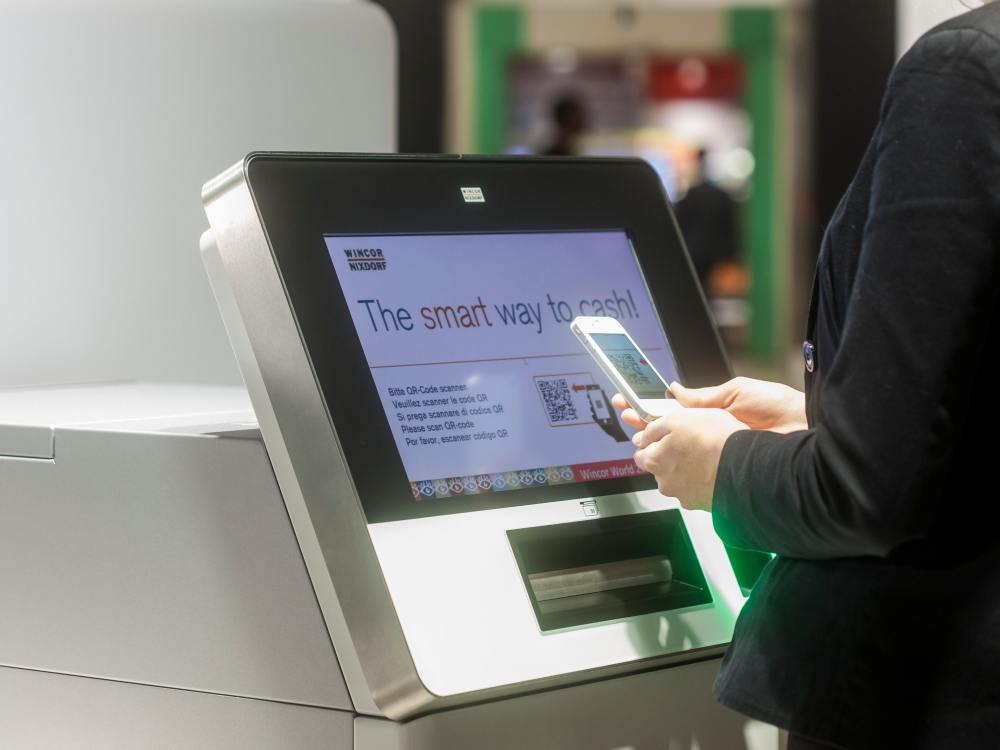 Smart ATM von Wincor Nixdorf - für den indischen Markt werden spezielle Modelle entwickelt (Foto: Wincor Nixdorf)