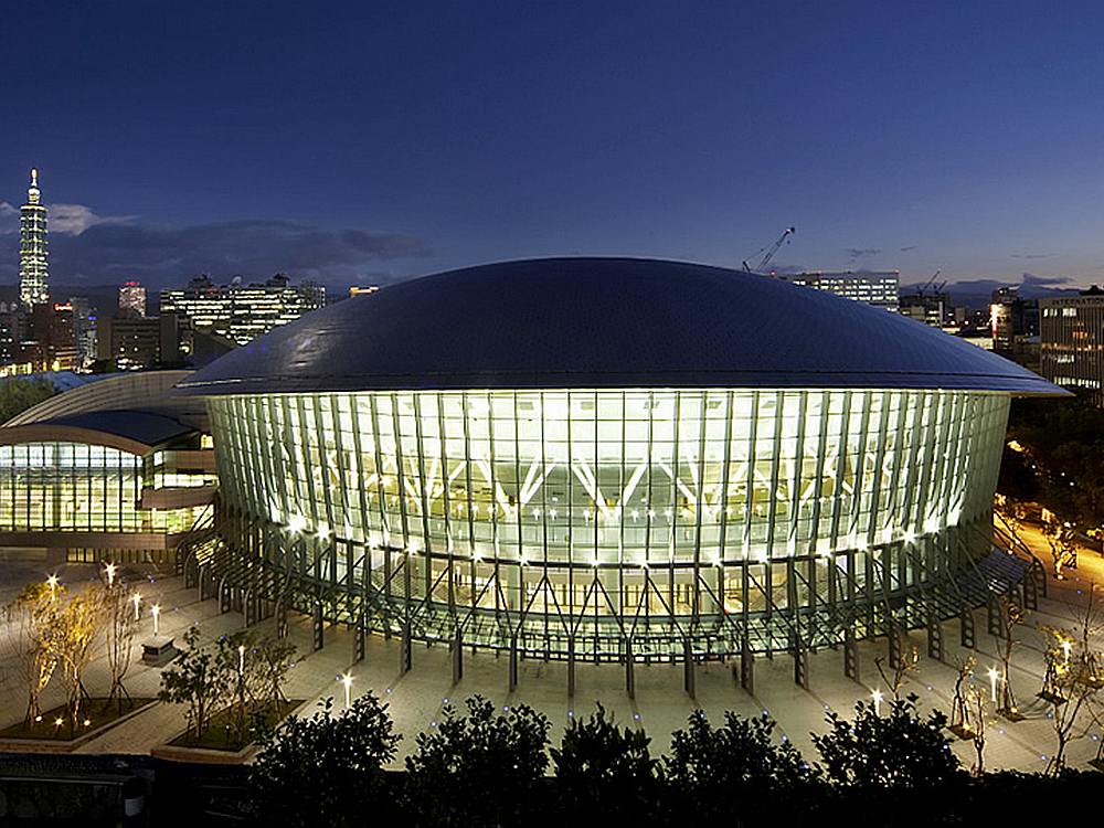Taipei Arena von außen (Foto: Scala)