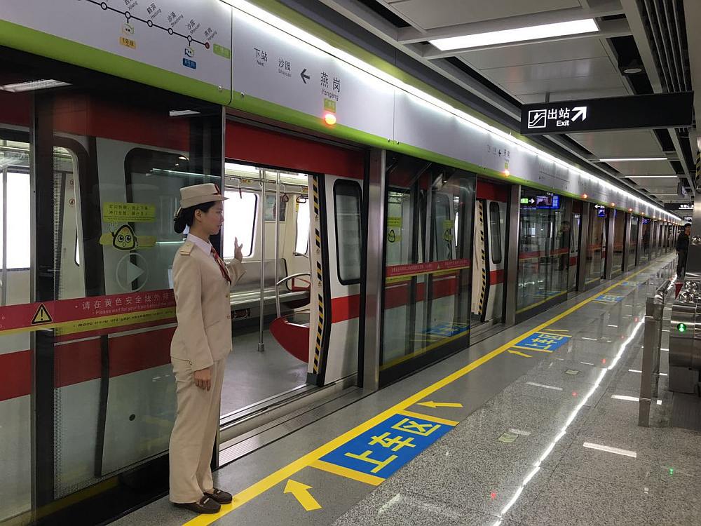 Zug der Guangzhou Metro Corporation im Großraum Kanton (Foto: Guangzhou Metro Corporation)