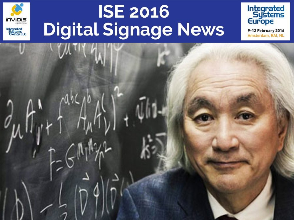 Wird die Closing Keynote der ISE 2016 halten - Michio Kaku (Foto: Michio Kaku)