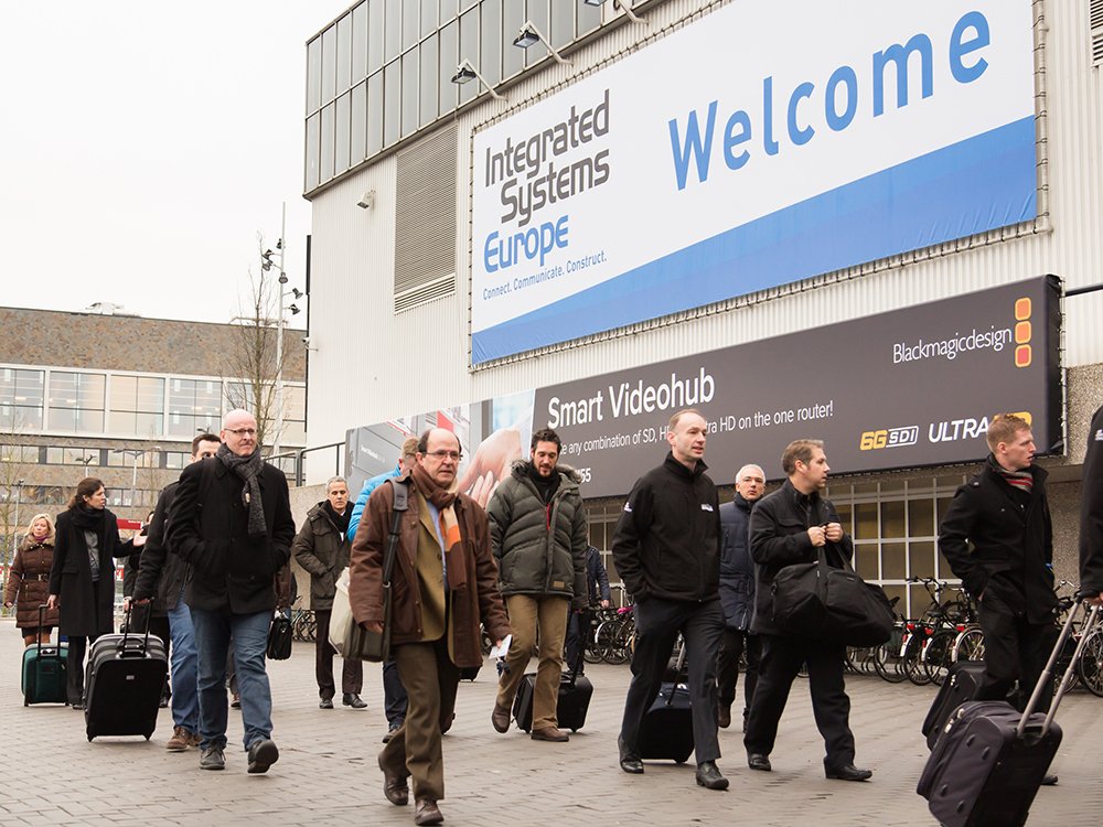 Großer Andrang auf der ISE 2015 (Bild: Integrated Systems Events)