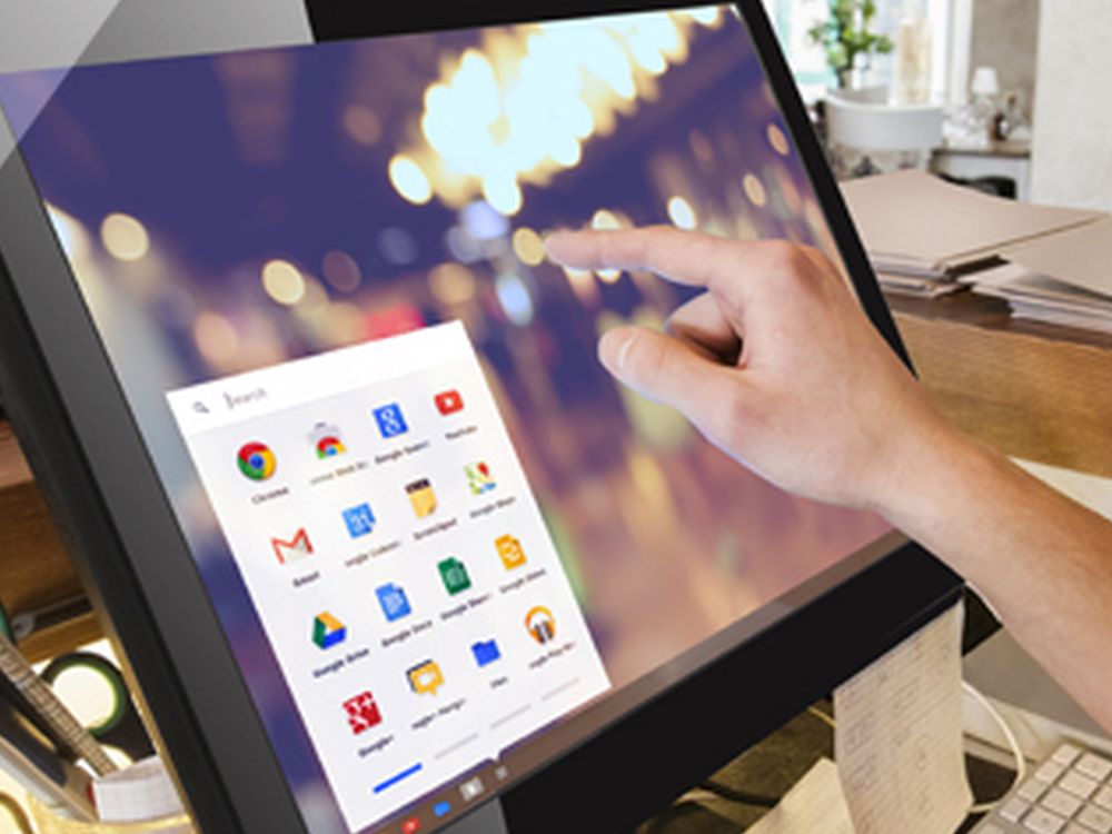 All-in-One Touch Display Chromebase Commercial am PoS (Foto: Aopen)