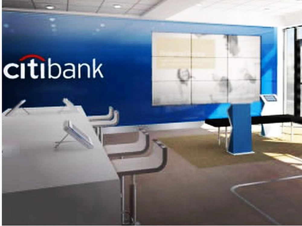 Bereits 2015 stellte Citibank für die USA diesen neuen Filialtypen vor (Foto: Citigroup)