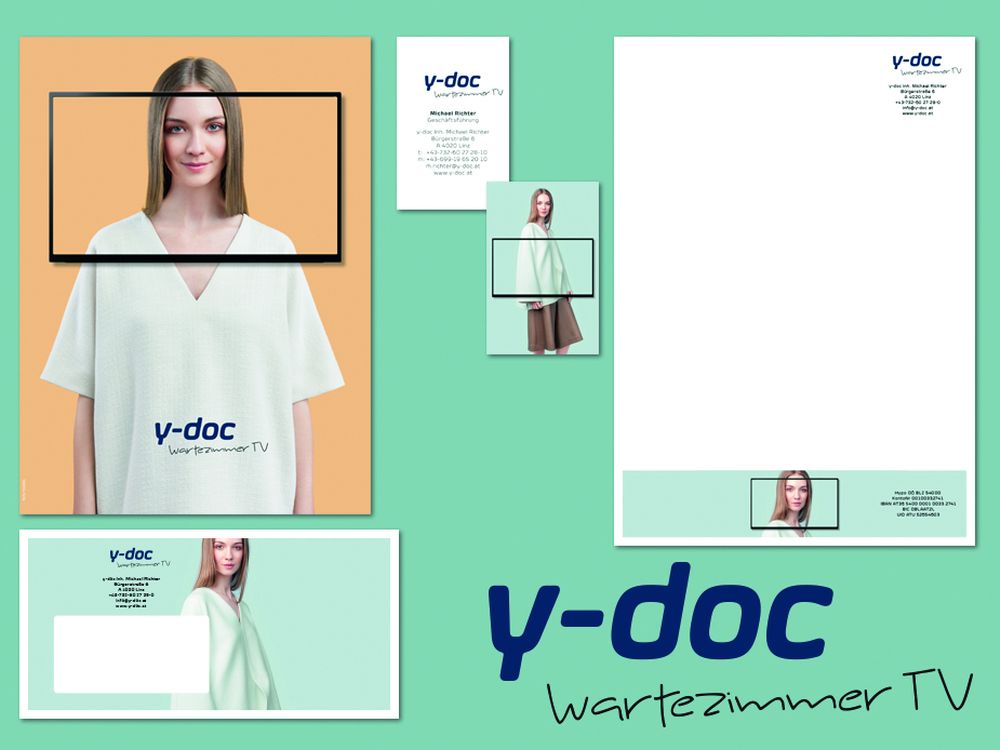 Mit einer neuen visuellen Identität hat y-doc auch die eigene Marke dynamisch weiterentwickelt (Foto: y-doc)