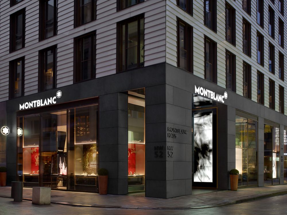 Montblanc Flagship Store in Hamburg (Foto: Mood Media)