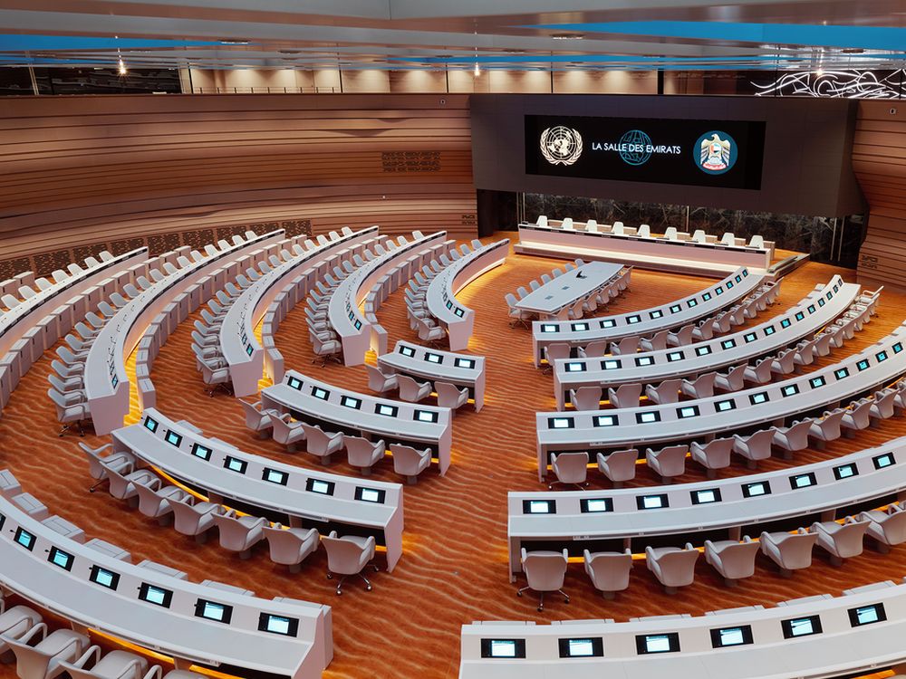 Der Salle Des Emirats bei den UN in Genf (Foto: Leyard)