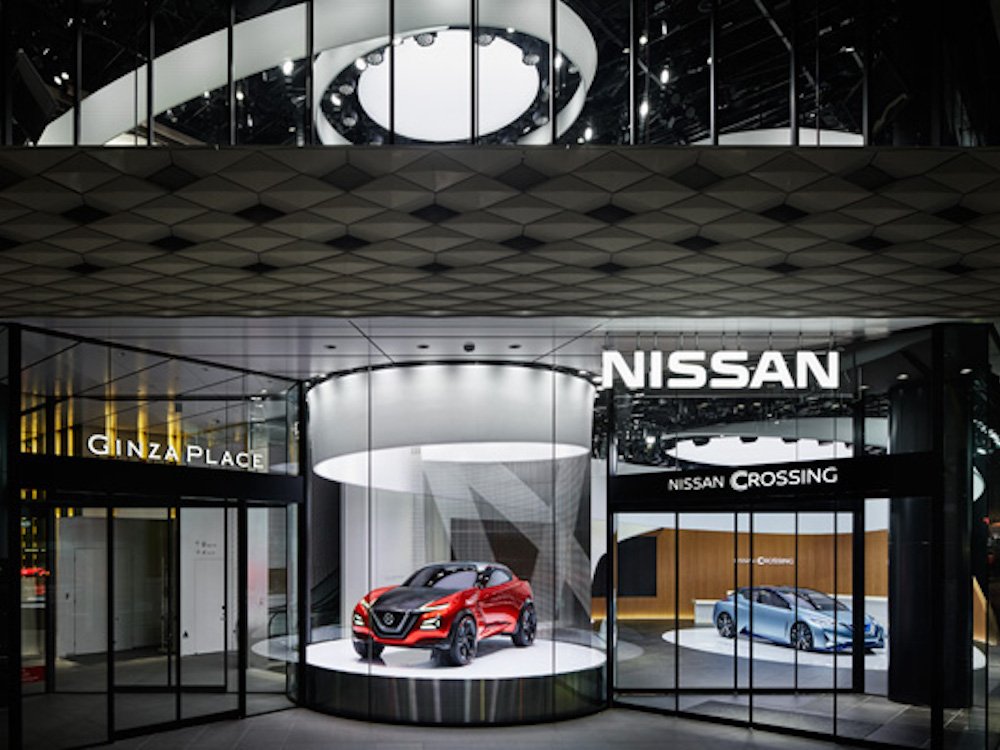 Neuer Marken-Flagship Nissan Crossing in Tokio (Foto: Nissan)