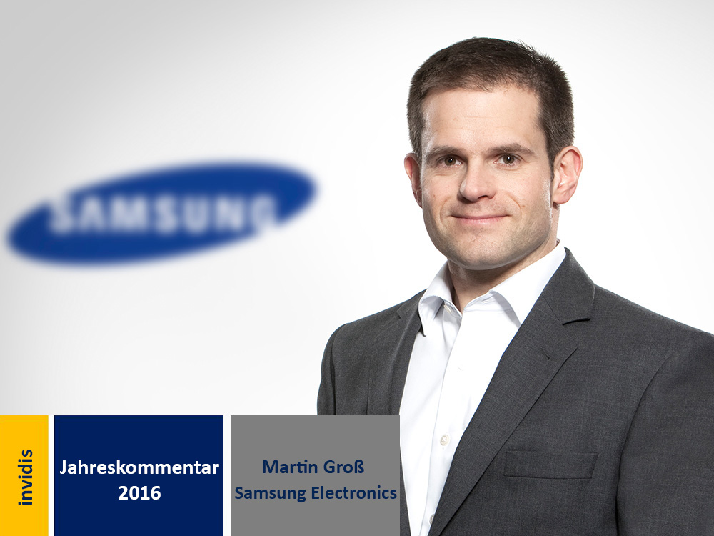 Digital Signage-Jahreskommentar 2016: Martin Groß (Bild: Samsung)