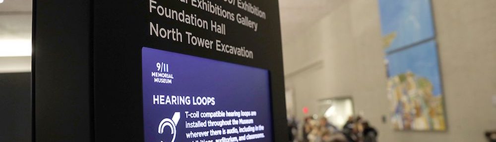 Insgesamt fast 100 Screens sind im 9/11 Memorial Museum im Einsatz (Foto: BrightSign)